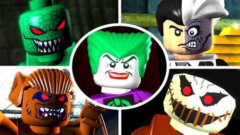 lego batman 1 villains|lego batman the videogame characters.